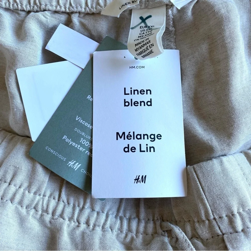H&M linen blend